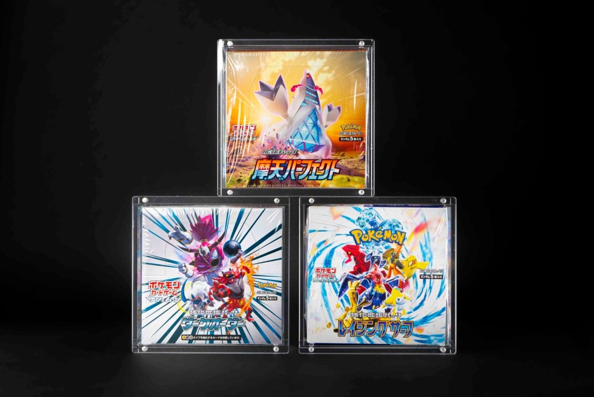 KAITO Acryl Case – Pokémon Booster Box (BB) – Japans (Groot) - TYRA TCG