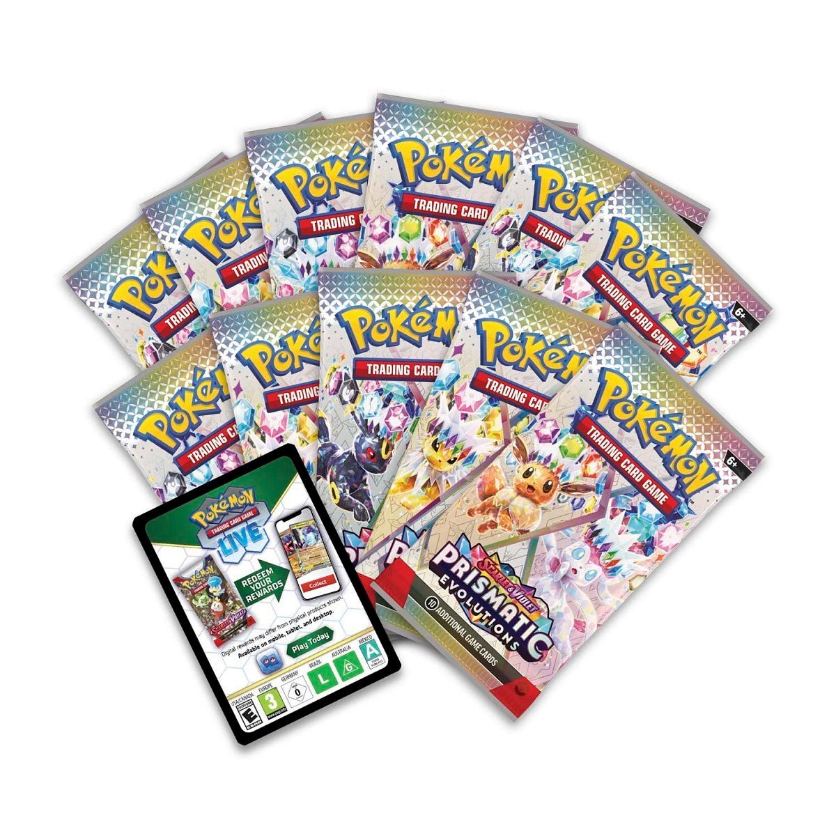 Pokémon Scarlet & Violet – SV8.5 Prismatic Evolutions – Pokémon Center Elite Trainer Box - TYRA TCG