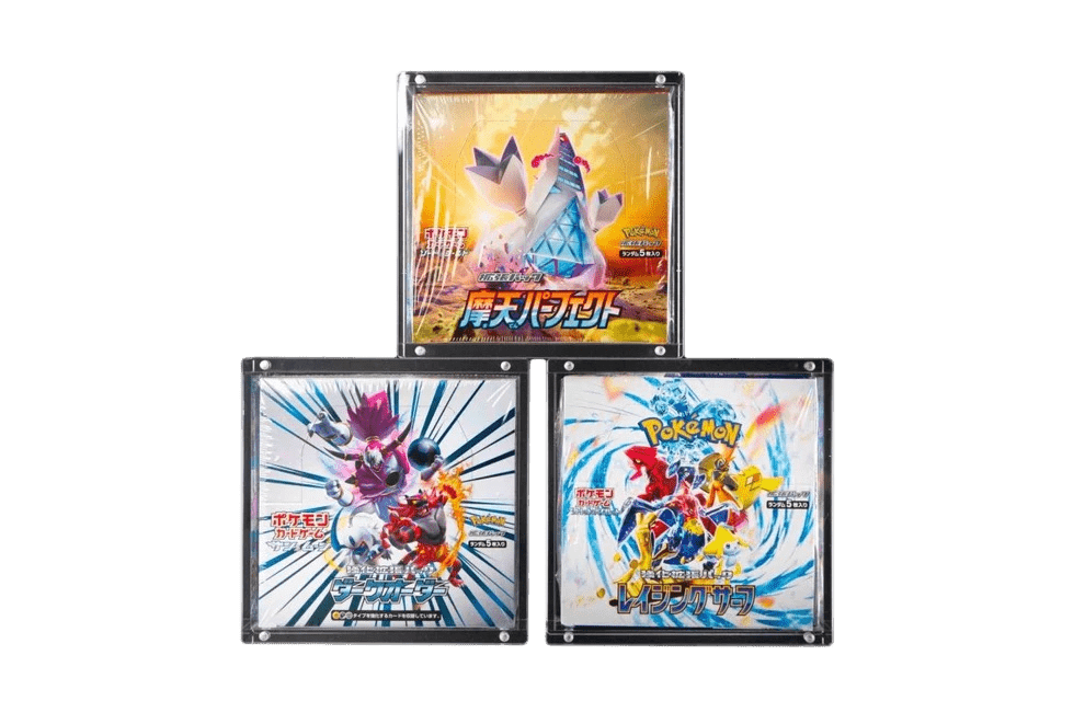 KAITO Acryl Case – Pokémon Booster Box (BB) – Japans (Groot) - TYRA TCG