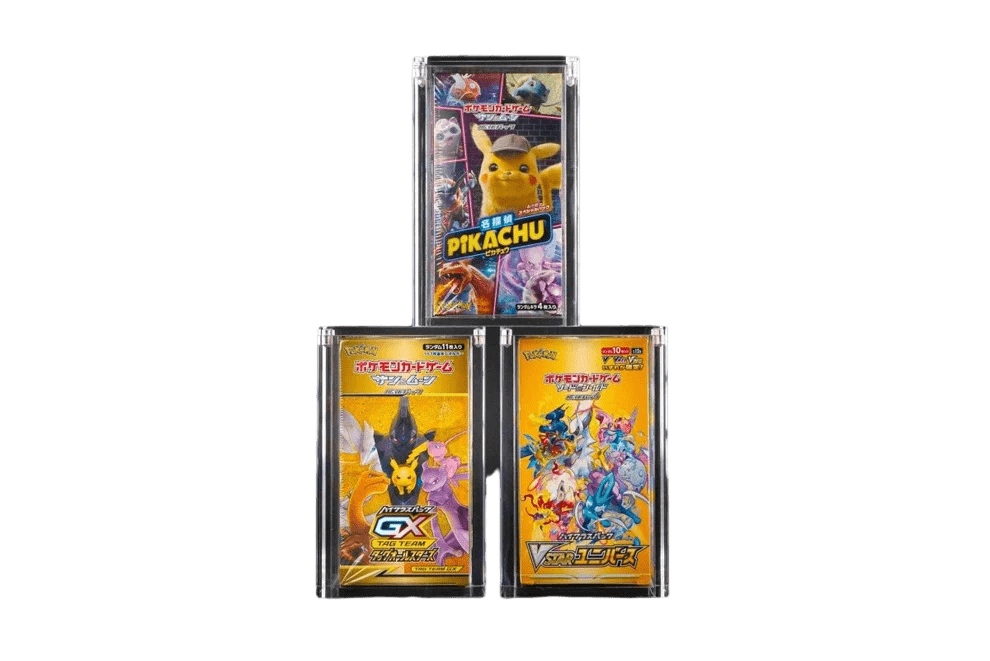 KAITO Acryl Case – Pokémon Booster Box (BB) – Japans (Klein) - TYRA TCG