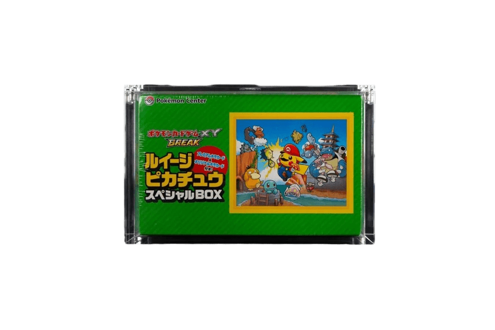 KAITO Acryl Case – Pokémon Pikachu Special Box Luigi – Japans - TYRA TCG