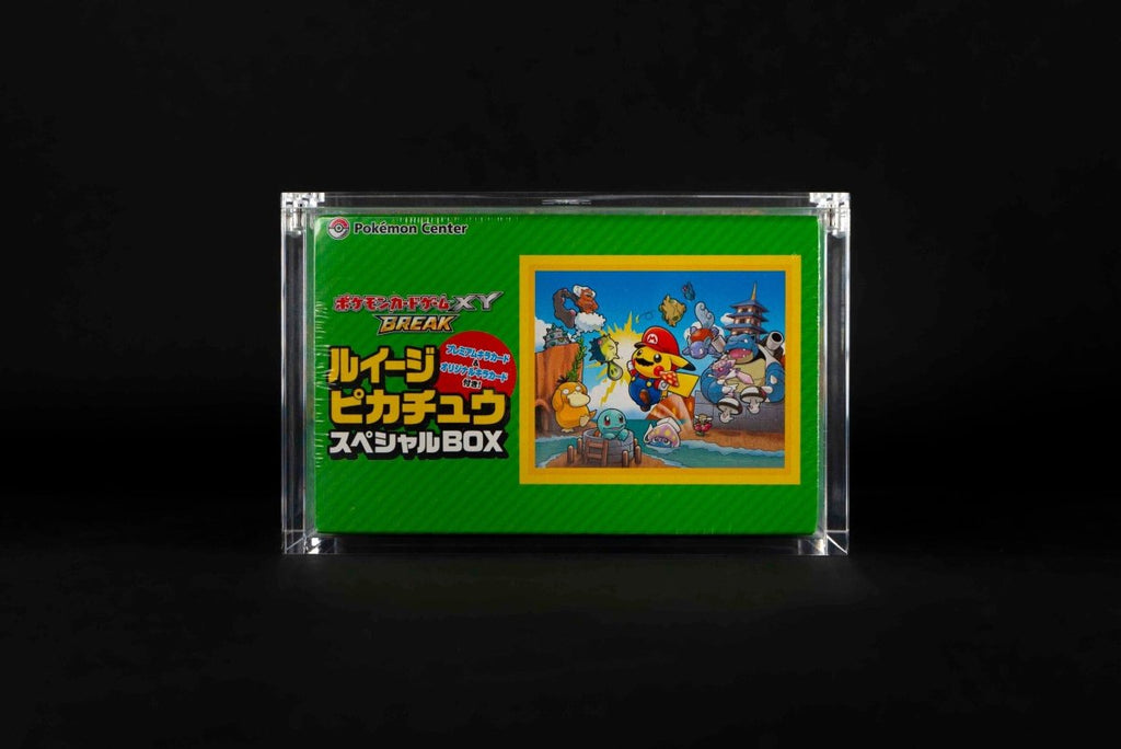 KAITO Acryl Case – Pokémon Pikachu Special Box Luigi – Japans - TYRA TCG