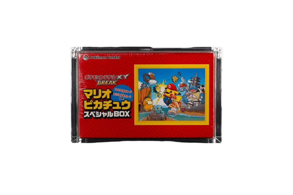 KAITO Acryl Case – Pokémon Pikachu Special Box Mario – Japans - TYRA TCG