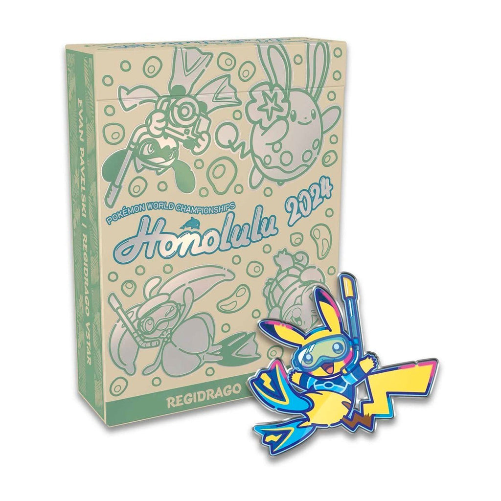 Pokémon – 2024 Pokémon World Championships Deck (Evan Pavelski, Regidrago VSTAR) - TYRA TCG