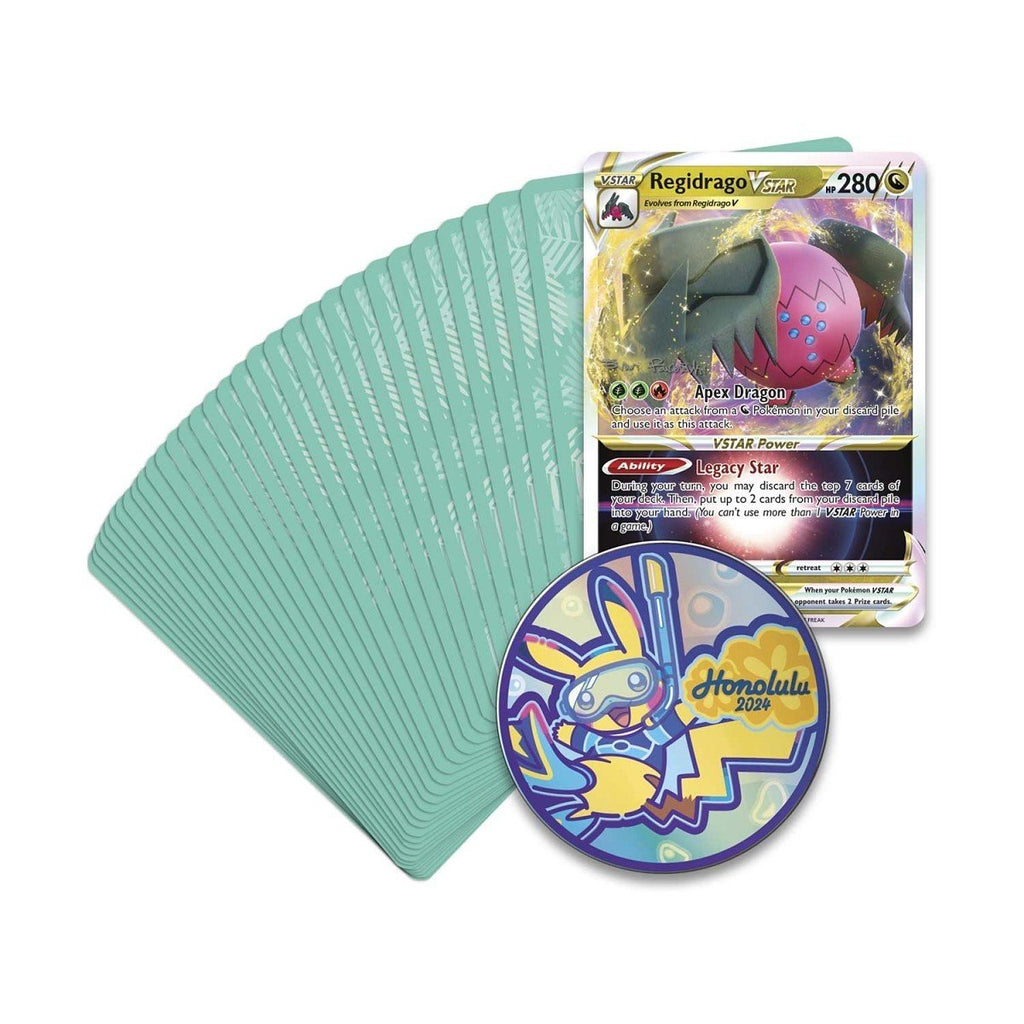 Pokémon – 2024 Pokémon World Championships Deck (Evan Pavelski, Regidrago VSTAR) - TYRA TCG