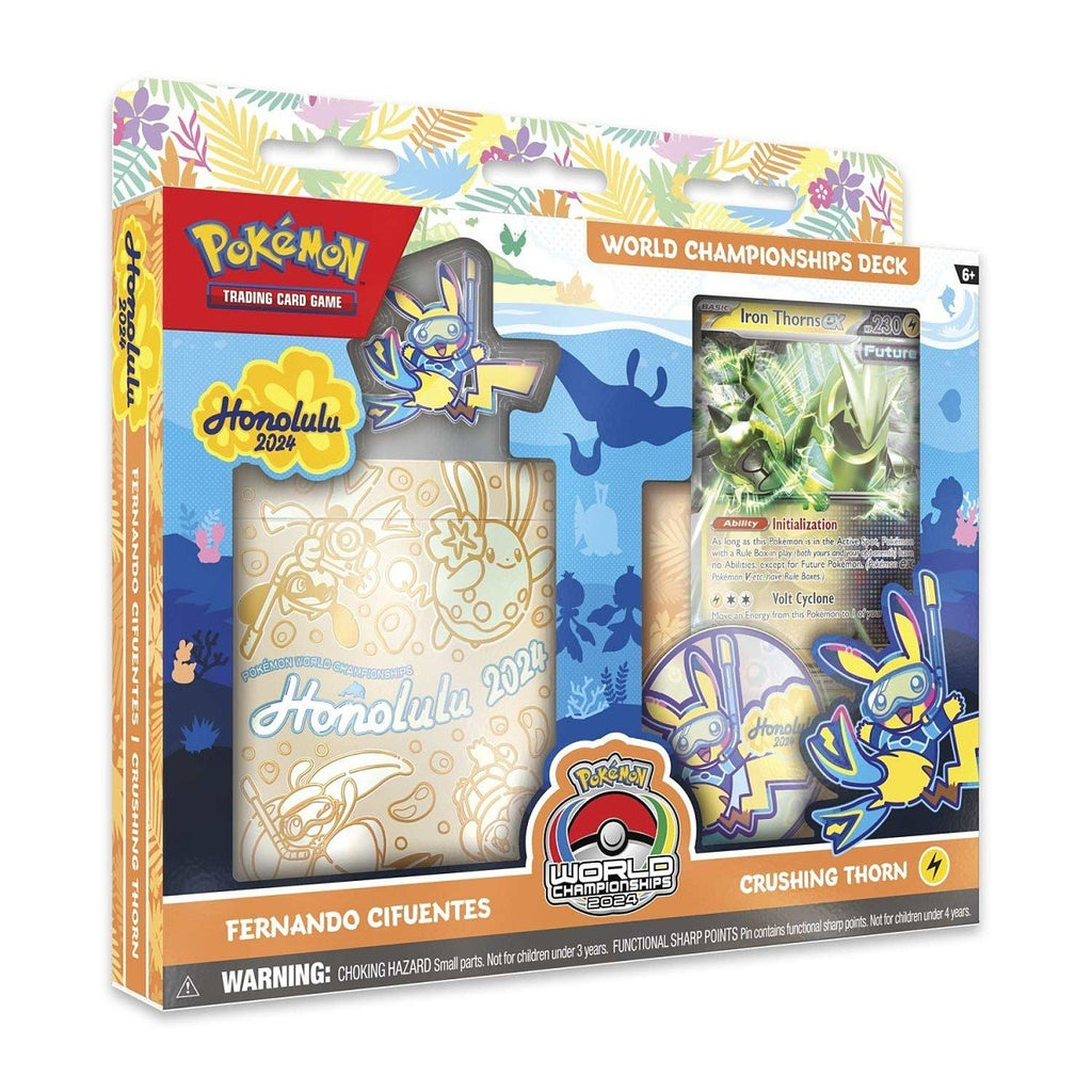 Pokémon – 2024 Pokémon World Championships Deck (Fernando Cifuentes, Crushing Thorn) - TYRA TCG