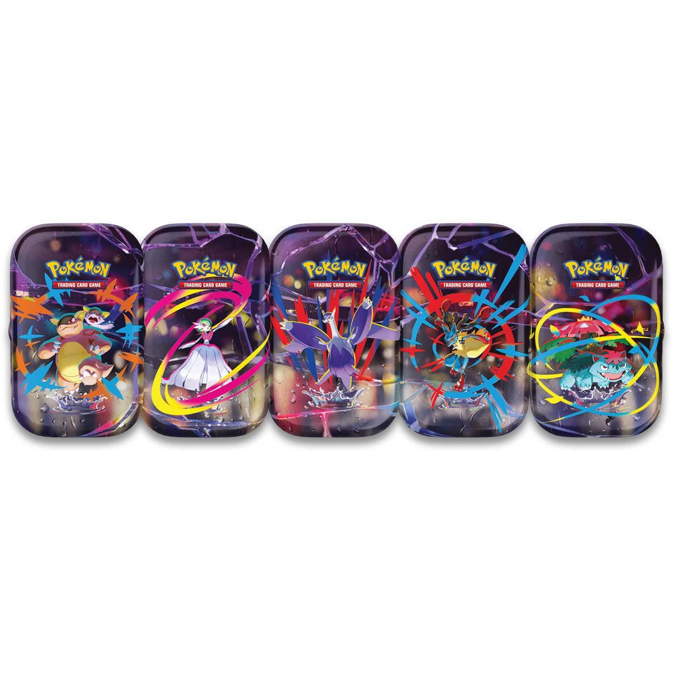 Pokémon Mega Evolution – Mega Heroes Mini Tin (Random Art) - TYRA TCG
