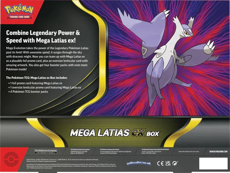 Pokémon Mega Evolution – Mega Latias ex Box - TYRA TCG