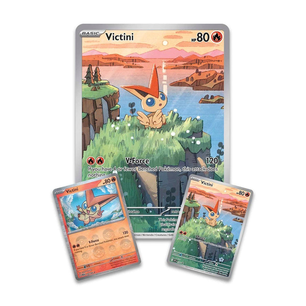 Pokémon Scarlet & Violet – Black Bolt & White Flare – Unova Victini Illustration Collection - TYRA TCG