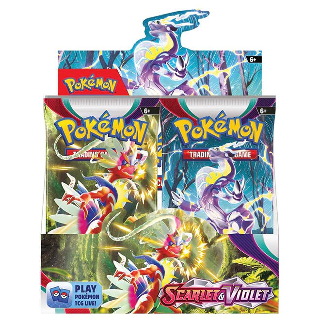 Pokémon Scarlet & Violet – SV01 Base Set – Booster Box Case (6 Booster Boxes) - TYRA TCG