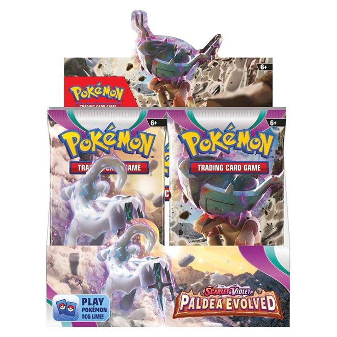 Pokémon Scarlet & Violet SV02 Paldea Evolved Booster Box (36 Boosters) - TYRA TCG