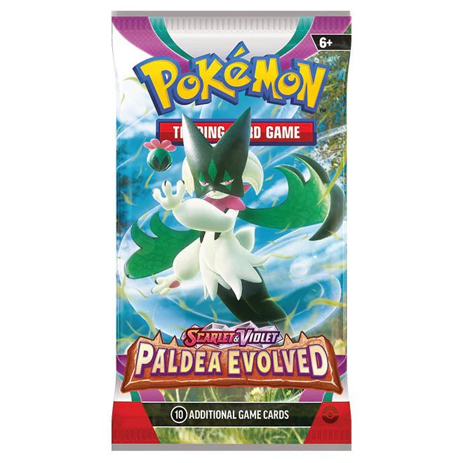 Pokémon Scarlet & Violet SV02 Paldea Evolved Booster Pack - TYRA TCG