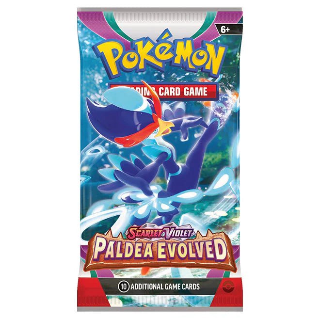 Pokémon Scarlet & Violet SV02 Paldea Evolved Booster Pack - TYRA TCG