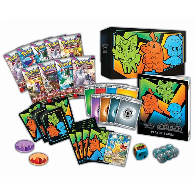 sv02 booster box Pokémon Scarlet & Violet – SV02 Paldea Evolved – Elite Trainer Box – TYRA TCG