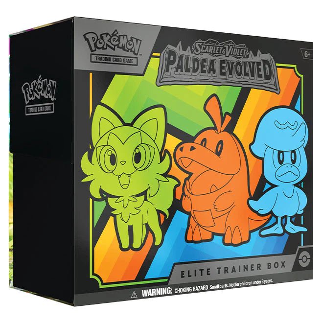 Pokémon Scarlet & Violet SV02 Paldea Evolved Elite Trainer Box - TYRA TCG