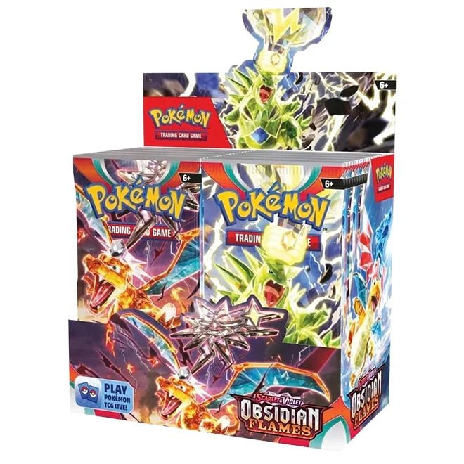 Pokémon Scarlet & Violet SV03 Obsidian Flames Booster Box (36 Boosters) - TYRA TCG