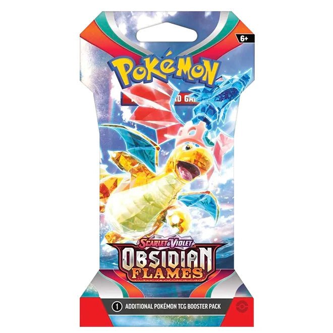 Pokémon Scarlet & Violet – SV03 Obsidian Flames – Sleeved Booster - TYRA TCG