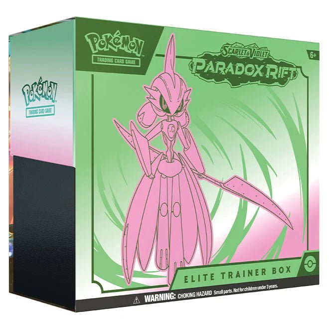 Pokémon Scarlet & Violet SV04 Paradox Rift Elite Trainer Box (Iron Valiant) - TYRA TCG