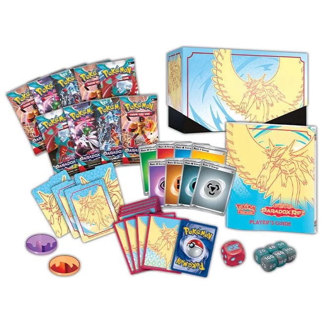 Pokémon Scarlet & Violet SV04 Paradox Rift Elite Trainer Box (Roaring Moon) - TYRA TCG