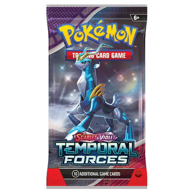 Pokémon Scarlet & Violet SV05 Temporal Forces Booster Bundle (6 Boosters) - TYRA TCG