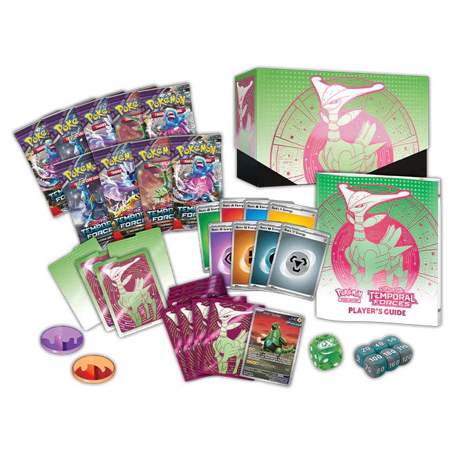 Pokémon Scarlet & Violet SV05 Temporal Forces Elite Trainer Box (Iron Leaves) - TYRA TCG