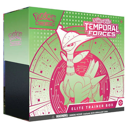 Pokémon Scarlet & Violet SV05 Temporal Forces Elite Trainer Box (Iron Leaves) - TYRA TCG