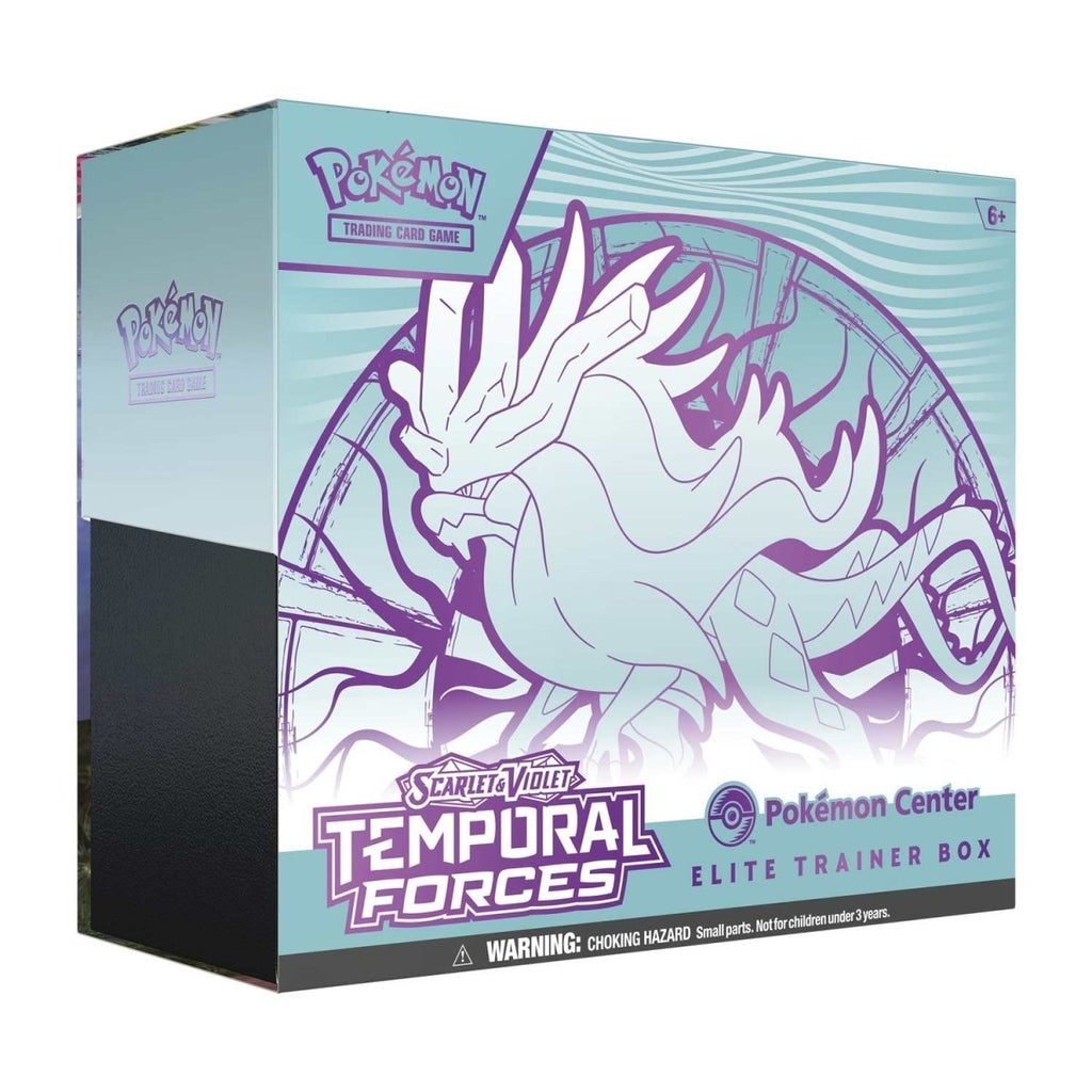 Pokémon Scarlet & Violet – SV05 Temporal Forces – Pokémon Center Elite Trainer Box Walking Wake (Pokémon Center Exclusive) - TYRA TCG