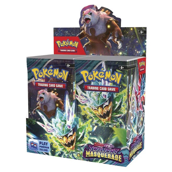 Pokémon Scarlet & Violet SV06 Twilight Masquerade Booster Box - TYRA TCG