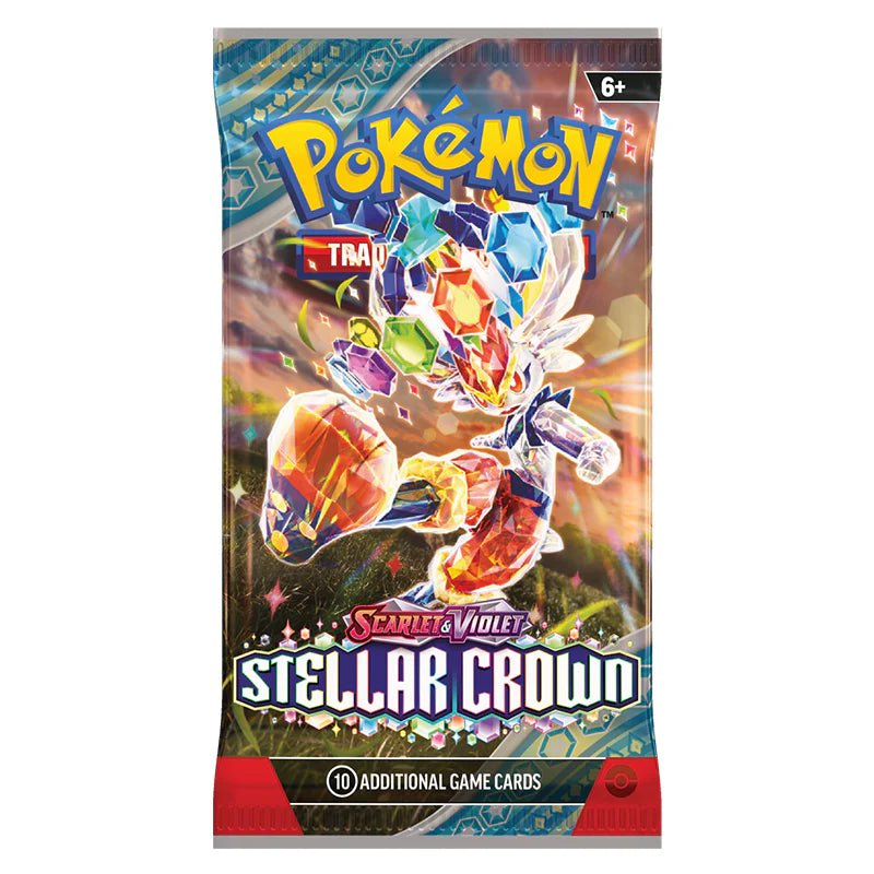 Pokémon Scarlet & Violet SV07 Stellar Crown Booster Box (36 Boosters) - TYRA TCG