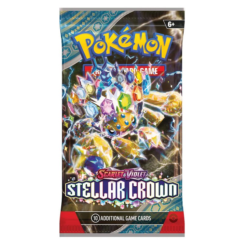 Pokémon Scarlet & Violet SV07 Stellar Crown Booster Box (36 Boosters) - TYRA TCG