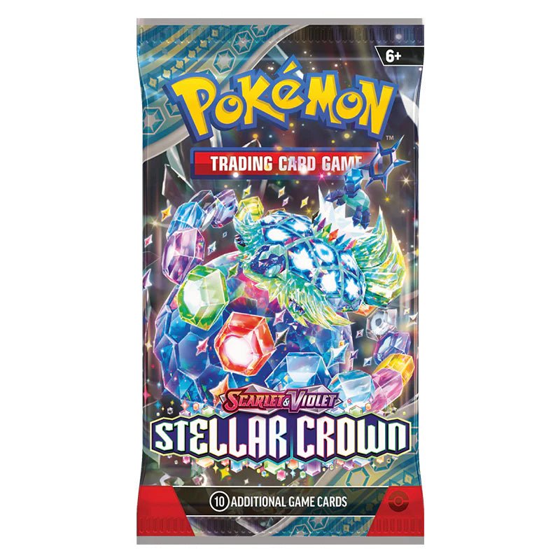 Pokémon Scarlet & Violet SV07 Stellar Crown Booster Box (36 Boosters) - TYRA TCG