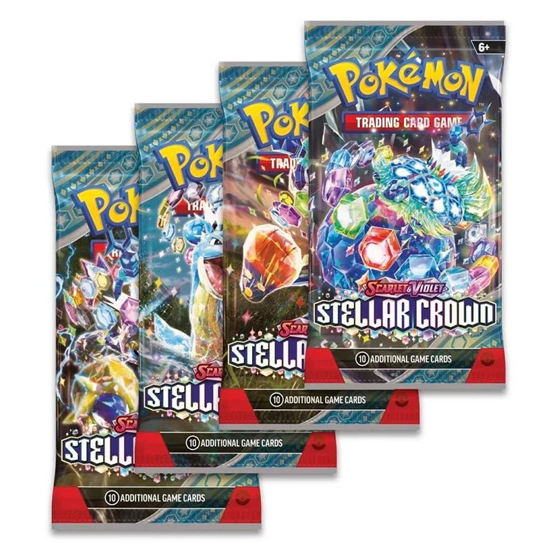 Pokémon Scarlet & Violet SV07 Stellar Crown Booster Box (36 Boosters) - TYRA TCG