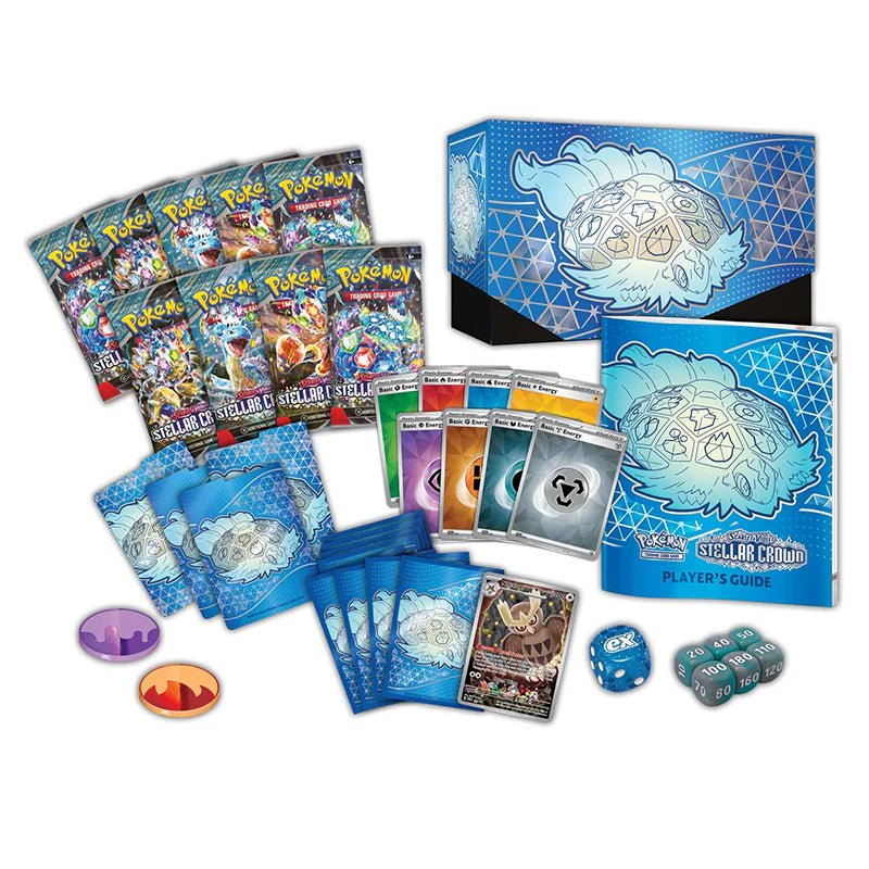 Pokémon Scarlet & Violet – SV07 Stellar Crown – Elite Trainer Box - TYRA TCG