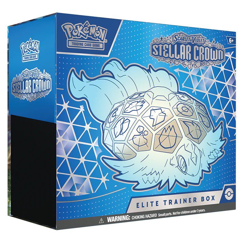 Pokémon Scarlet & Violet – SV07 Stellar Crown – Elite Trainer Box - TYRA TCG
