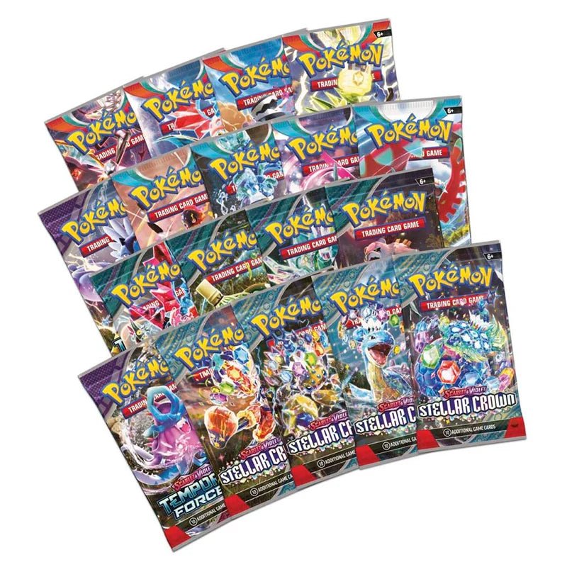 Pokémon Scarlet & Violet – SV07 Stellar Crown – Terapagos ex Ultra Premium Collection Box - TYRA TCG