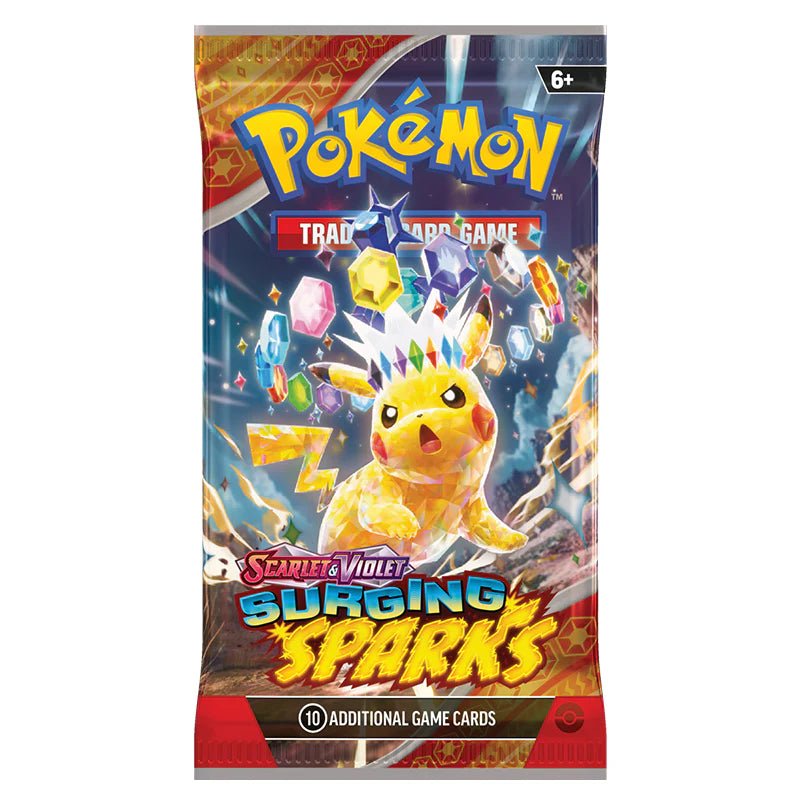 Pokémon Scarlet & Violet – SV08 Surging Sparks – Booster Box (36 Boosters) - TYRA TCG