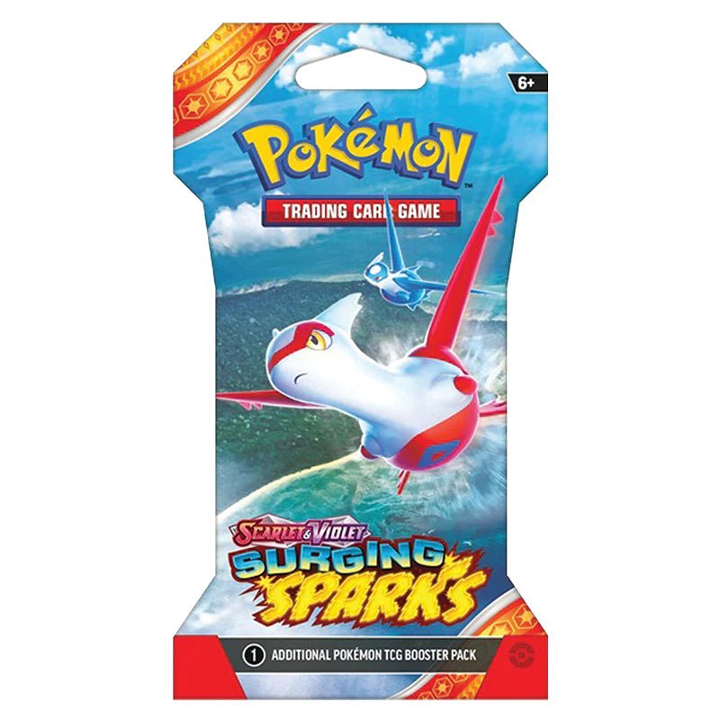 Pokémon Scarlet & Violet – SV08 Surging Sparks – Sleeved Booster - TYRA TCG