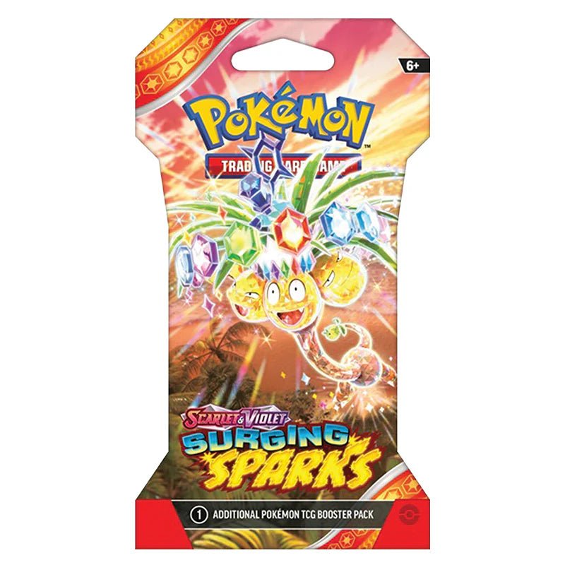 Pokémon Scarlet & Violet – SV08 Surging Sparks – Sleeved Booster - TYRA TCG