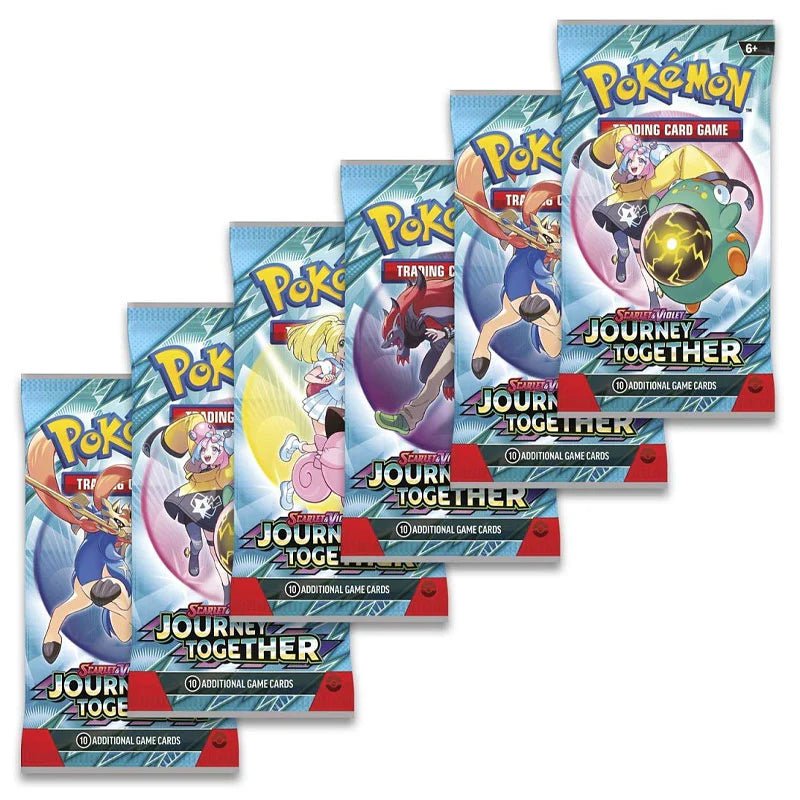 Pokémon Scarlet & Violet – SV09 Journey Together – Booster Bundle (6 Boosters) - TYRA TCG