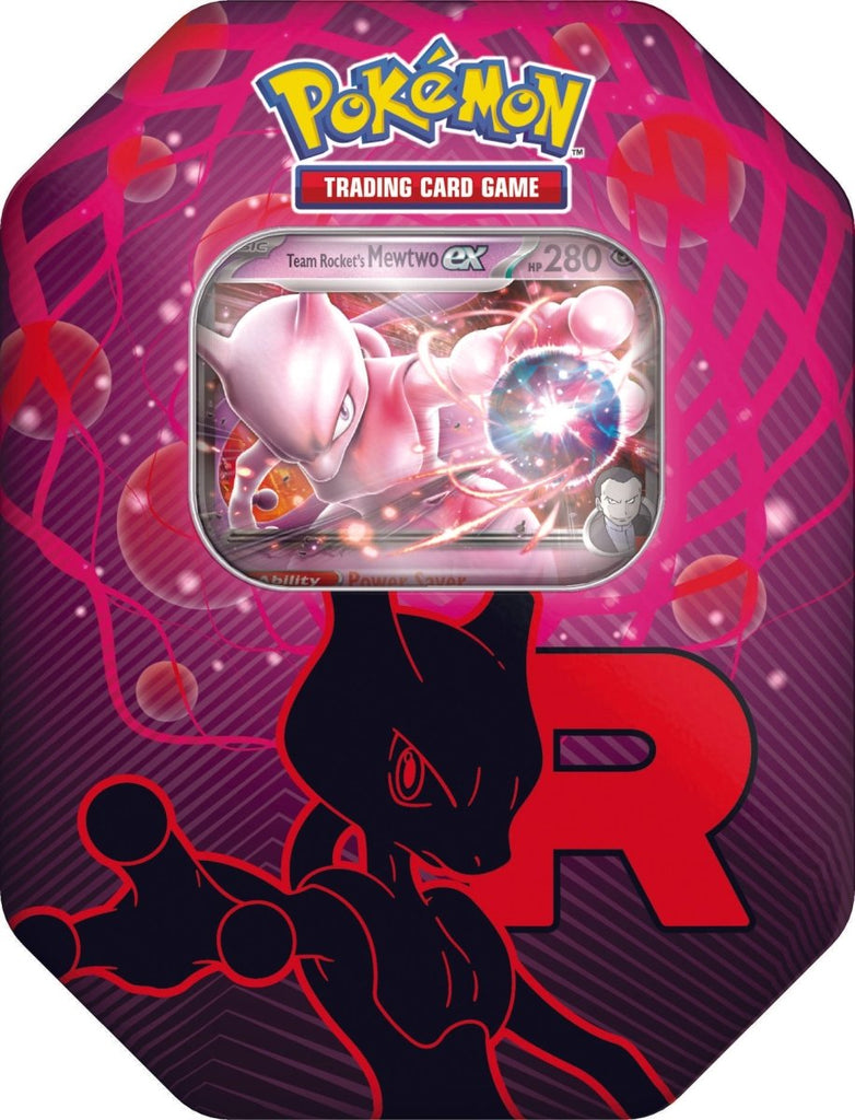 Pokémon Scarlet & Violet – SV09 Journey Together & SV10 Destined Rivals – Team Rocket Tin (Random Art) - TYRA TCG