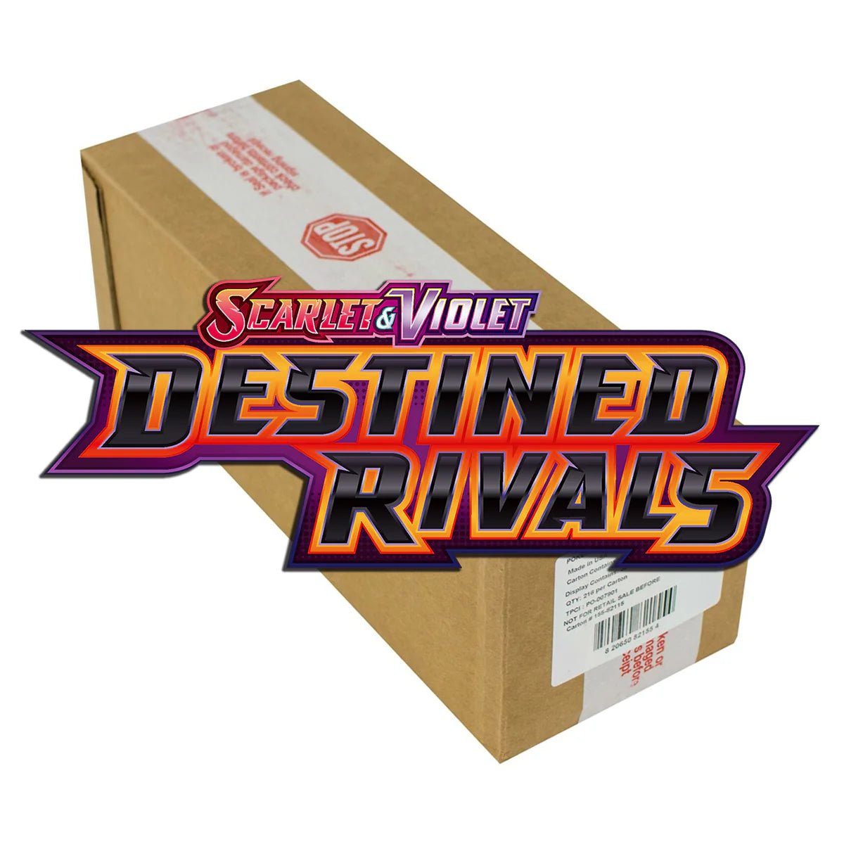 Pokémon Scarlet & Violet – SV10 Destined Rivals – Booster Box Sealed Case - TYRA TCG