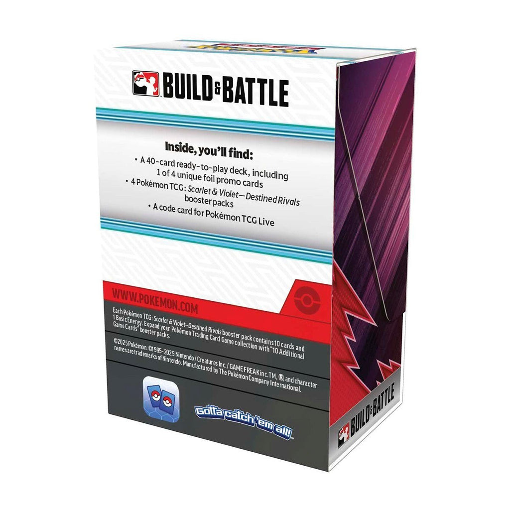 Pokémon Scarlet & Violet – SV10 Destined Rivals – Build & Battle Box - TYRA TCG