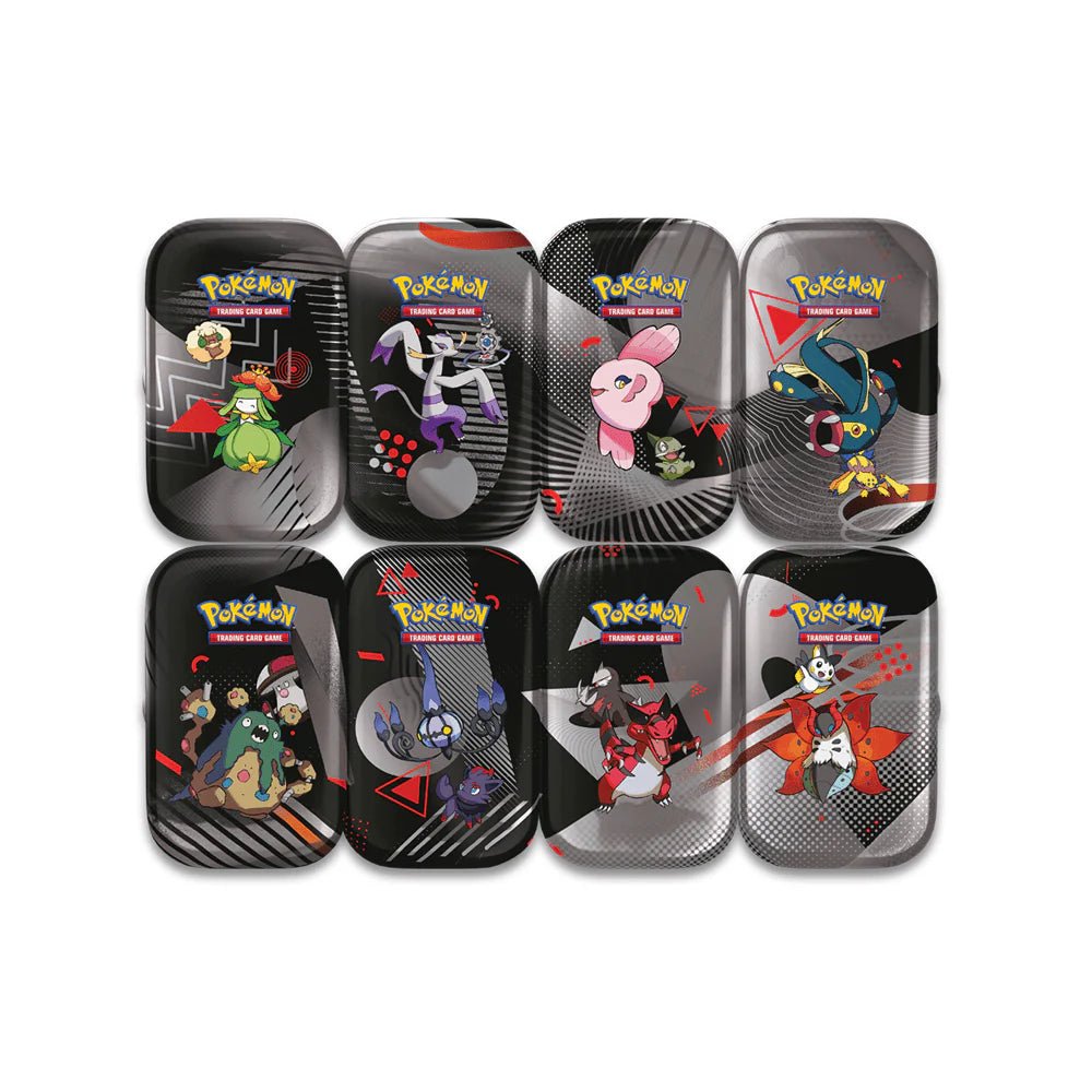 Pokémon Scarlet & Violet – SV10.5 Black Bolt & White Flare – Unova Mini Tin (willekeurige art) - TYRA TCG