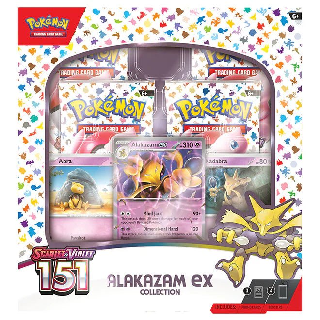 Pokémon Scarlet & Violet – SV3.5 151 – Alakazam ex Collection - TYRA TCG