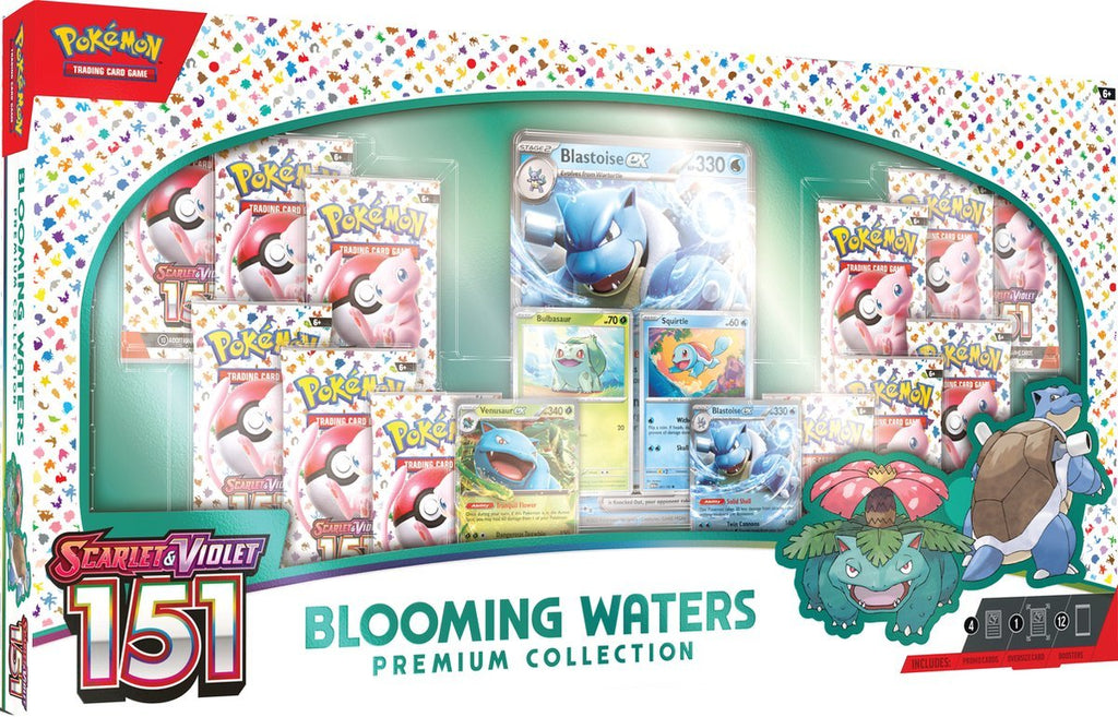 Pokémon Scarlet & Violet – SV3.5 151 – Blooming Waters Premium Collection - TYRA TCG