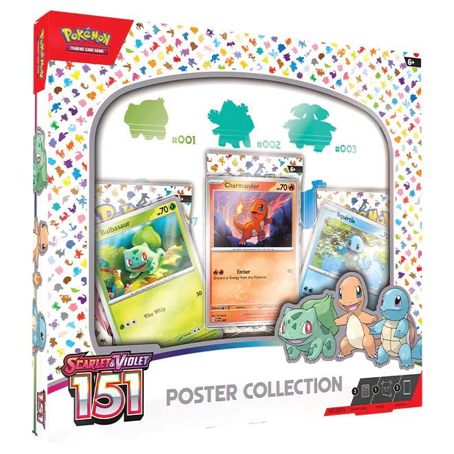 Pokémon Scarlet & Violet – SV3.5 151 – Poster Collection - TYRA TCG