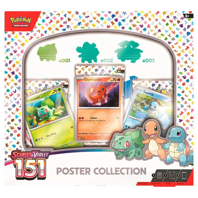 Pokémon Scarlet & Violet – SV3.5 151 – Poster Collection - TYRA TCG