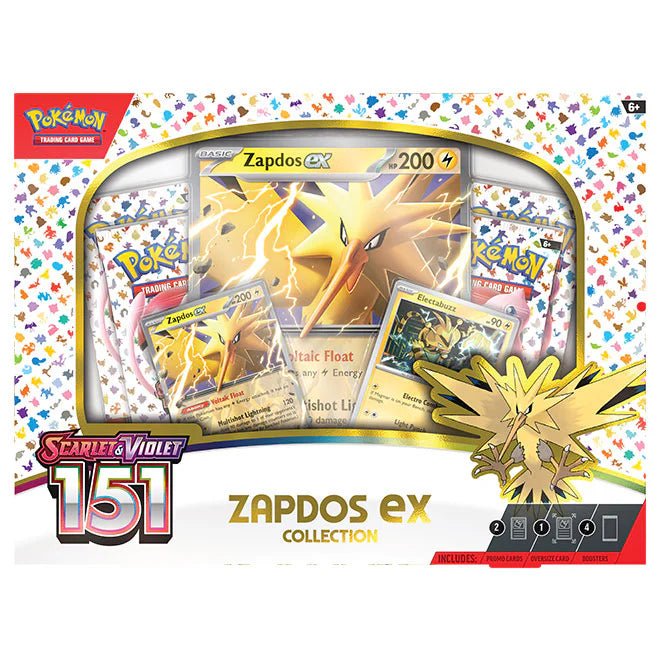 Pokémon Scarlet & Violet – SV3.5 151 – Zapdos ex Collection - TYRA TCG