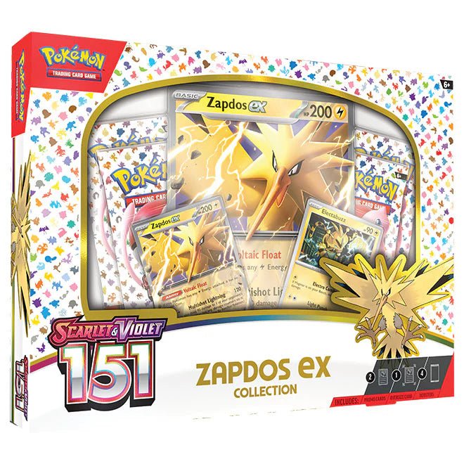 Pokémon Scarlet & Violet – SV3.5 151 – Zapdos ex Collection - TYRA TCG