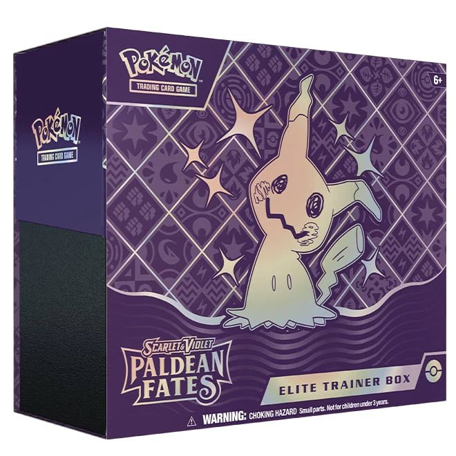 Pokémon Scarlet & Violet SV4.5 Paldean Fates Elite Trainer Box - TYRA TCG
